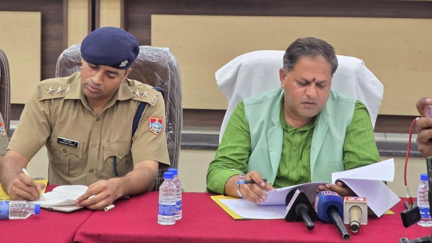 रूद्रपुर को जाम मुक्त करने के लिए लिये कई अहम फैसले