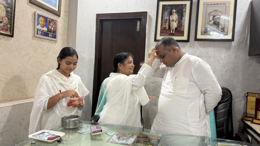 रुद्रपुर - रक्षाबंधन का पावन पर्व पर हर्षोल्लास के साथ मनाया गया