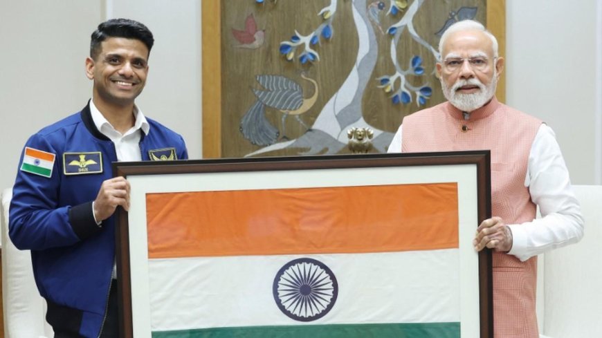 प्रधानमंत्री मोदी ने की शुभांशु शुक्ला से मुलाकात, अंतरिक्ष यात्रा से लौटे थे 18 दिन बाद