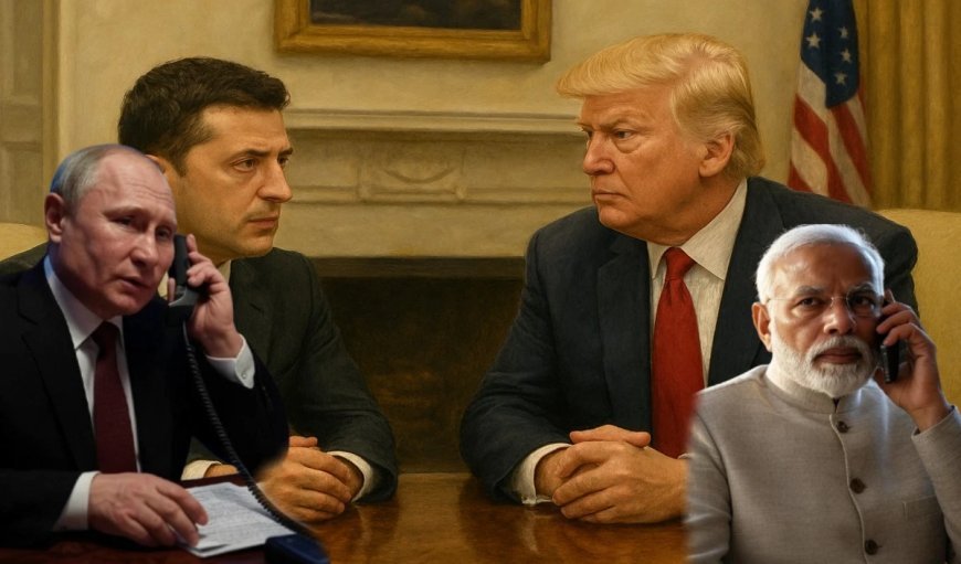 मिलने वाले थे ट्रंप-जेलेंस्की, इधर रूस ने दनादन मिसाइल दाग मोदी को मिला दिया फोन