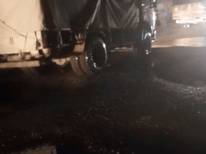 झज्जर में 12 साल बाद बना रोड़ बारिश से टूटा:पिछले साल विधानसभा चुनाव के दौरान बनी थी सड़क, एक ही मानसून में खस्ताहाल