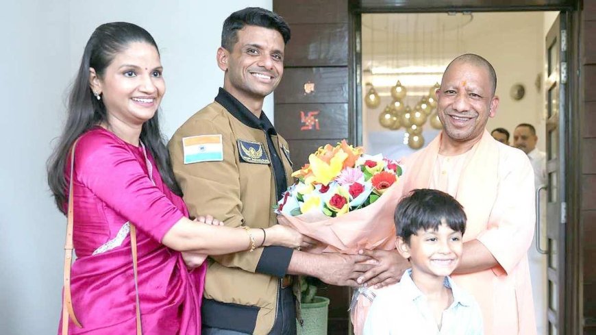 यूपी में अंतरिक्ष यात्री शुभांशु शुक्ला के नाम पर छात्रवृत्ति : मुख्यमंत्री आदित्यनाथ
