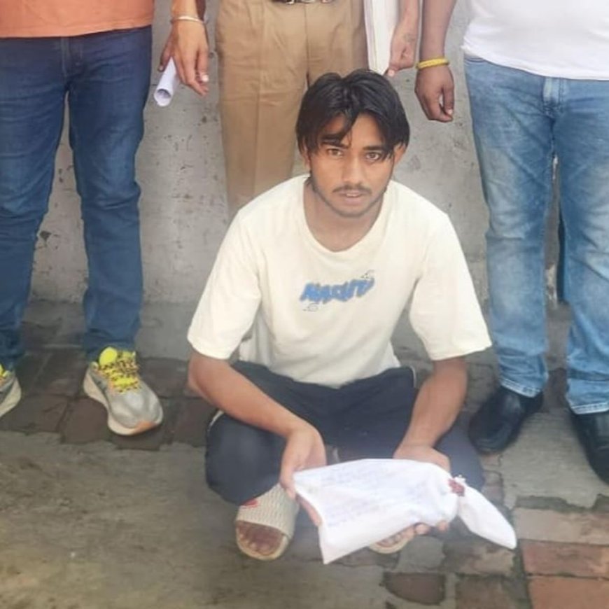पानीपत में अवैध देसी पिस्तौल समेत आरोपी गिरफ्तार:चौटाला रोड पर इंतजार में खड़ा था, बोला- खेतों में पड़ा मिला