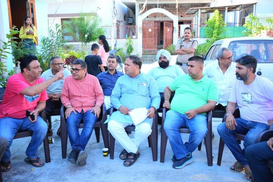 lश्री श्याम होम्स कालोनी के पीड़ित परिवारों के साथ नहीं होगा अन्याय: विकास शर्मा