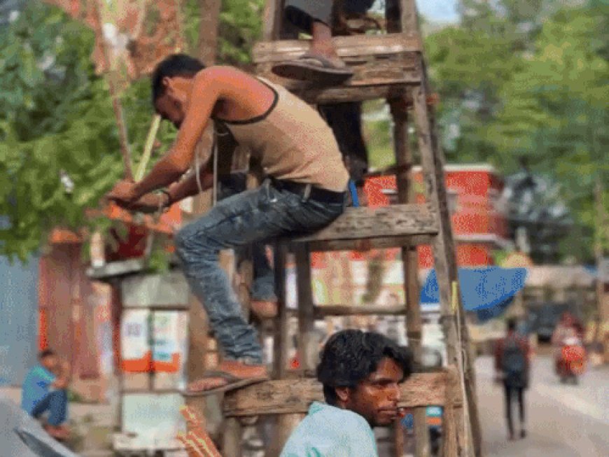 तेलियरगंज और रसूलाबाद का दधिकांदो मेला:एक दिन पहले से हुई सजावट, लखनऊ - प्रयागराज मार्ग रहेगा प्रभावित