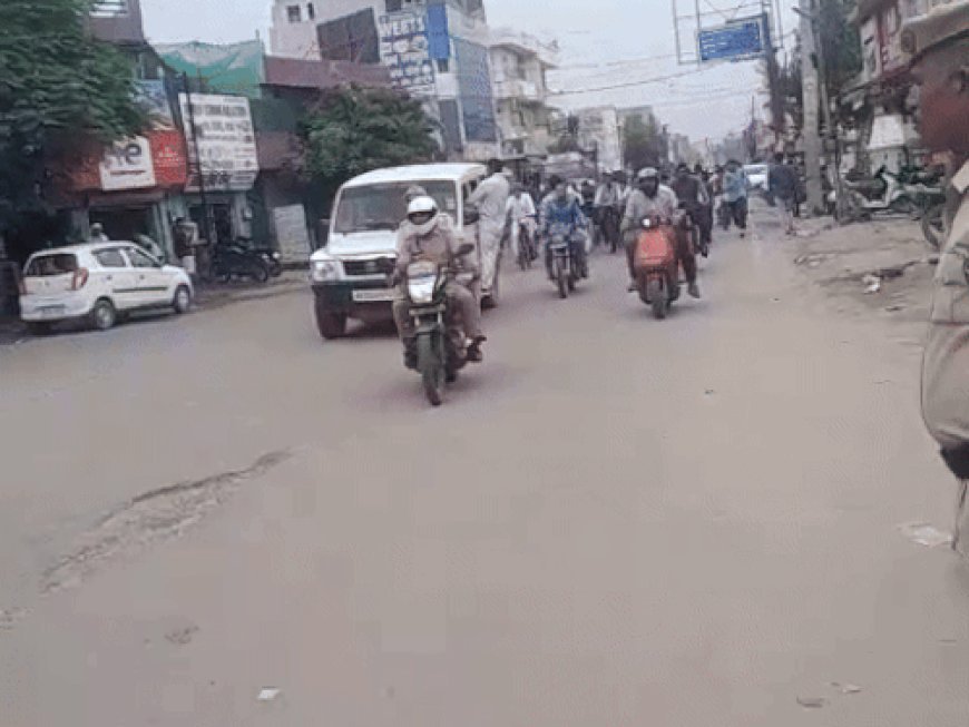 झज्जर में खाद्य मंत्री राजेश नागर ने चलाई साइकिल:नशे के खिलाफ युवाओं को किया जागरूक, साइक्लोथॉन में स्वीटी मलिक भी पहुंची