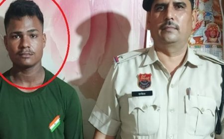 फरीदाबाद में चाचा पर हमला करने वाला भतीजा पकड़ा:कैंची से हमला कर किया घायल, पुरानी रंजिश रखे हुए था