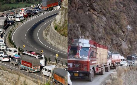 हाइवे बंद होने से कश्मीर के बागवानी क्षेत्र को भारी नुकसान, फलों से लदे सैकड़ों ट्रक अभी भी फंसे हैं