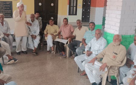 महम में किसान सभा का सम्मेलन:17 सदस्यीय कमेटी का गठन, शमशेर सिवाच प्रधान और राय सिंह नेहरा सचिव बने