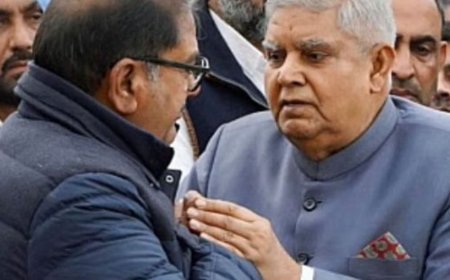 अभय चौटाला के फॉर्म हाउस में रहेंगे जगदीप धनखड़:इस्तीफे के 42 दिन बाद उपराष्ट्रपति आवास खाली किया; विपक्ष ने हाउस अरेस्ट बताया था