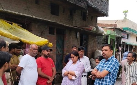 पीलीभीत में बाढ़ से ईदगाह रोड बंद:एसडीएम ने 1260 लंच पैकेट और पुलिस ने राशन किट बांटी