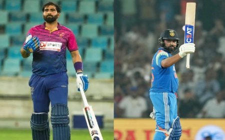 यूएई के कप्तान ने तोड़ा रोहित शर्मा का वर्ल्ड रिकॉर्ड, टी20 इंटरनेशनल क्रिकेट में किया ये कारनामा