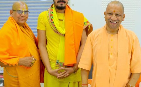 अयोध्या में बड़ा भक्तमाल महाराज का 50वां साकेतोत्सव:अवधेश दास और कृष्ण गोपालदास ने सीएम योगी को दिया निमंत्रण, 25 अक्टूबर से होगा कार्यक्रम