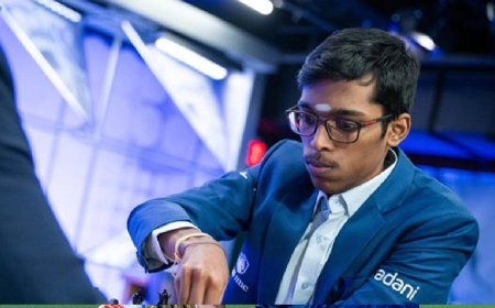 FIDE Grand Chess: आर प्रज्ञानानंदा का सामना जैफ्री शियोंग से, बाकरोट से खेलेंगे गुकेश