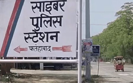 फतेहाबाद पुलिस ने दिल्ली से पकड़ा साइबर ठग:गाजियाबाद का रहने वाला; बिना OTP क्रेडिट कार्ड से निकाले थे पैसे