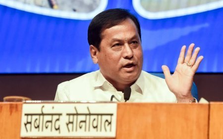 देश से कुल माल लदान में कोई कमी नहीं: सोनोवाल