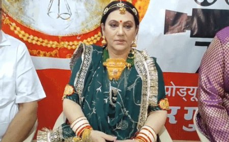 नारनौल में माता महासर धाम पर बन रही फिल्म:रामायण में सीता की भूमिका निभाने वाली दीपिका चिखलिया मुख्य रोल में