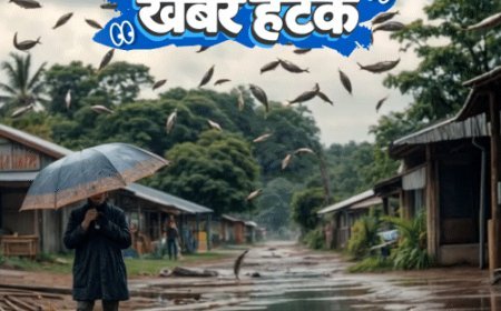 खबर हटके:आसमान से मछलियों की बारिश, त्योहार जैसा जश्न; सपने में मिला 20 साल से गायब महिला का पता; देखिए 5 रोचक खबरें