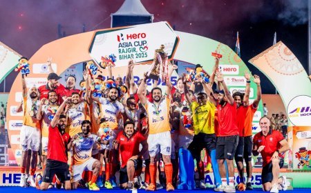 ऐतिहासिक एशिया कप जीत पर बिहार CM का बड़ा ऐलान, हॉकी खिलाड़ियों को 10-10 लाख का इनाम