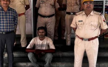 बारां में हत्या और लूट के प्रयास का आरोपी पकड़ा:झालावाड़ जेल से रिमांड पर लाकर शूटर को किया गिरफ्तार, कई जिलों में मामले दर्ज