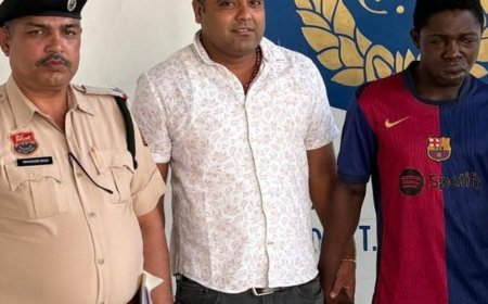 पलवल पुलिस ने दिल्ली से दबोचा नाइजीरियन तस्कर:होडल में पकड़े युवक की निशानदेही पर पहुंची टीम, हेरोइन का मामला