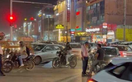 BRTS कॉरिडोर हटने के बाद भी नहीं सुधरे हालत:अजमेर रोड पर बने जाम के हालात, डिवाइडर बना परेशानी का कारण