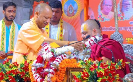 सनातन धर्म के प्रति समर्पण का भाव श्रीमद्भागवत कथा का वास्तविक मर्म : योगी