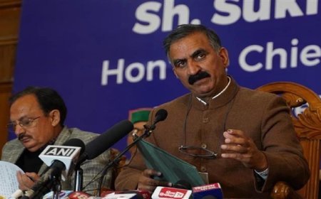 हिमाचल: सुक्खू ने वार्षिक आवंटन में पहाड़ी राज्यों के लिए अलग मानदंड बनाने की मांग की