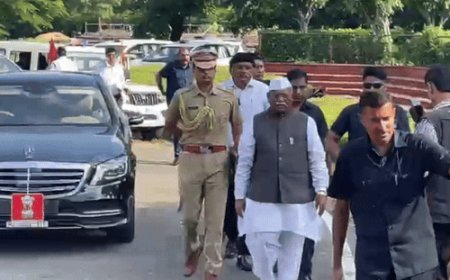 राज्यपाल हरिभाऊ बागड़े ने एमडीएसयू में किया संवाद:विभिन्न विषयों पर की चर्चा, जवानों ने दिया गार्ड ऑफ ऑनर