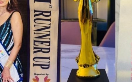 मिसेज इंडिया एशिया 2025:भोपाल की डॉ. श्वेता मिश्रा बनीं फर्स्ट रनर-अप, एलीगेंट कैटेगरी का जीता ताज