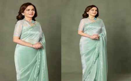 आर्यन खान के डेब्यू सेलिब्रेशन में नीता अंबानी ने साड़ी से उड़ाए सबके होश, सबकी नज़रें सिर्फ उन्हीं पर थमीं!