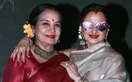 Video | Shabana Azmi की बर्थडे पार्टी में उमड़ा सितारों का मेला, रेखा सहित सितारों के डांस वीडियो ने सोशल मीडिया पर मचाई धूम