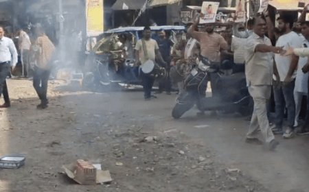 आर्यन मान की जीत पर बहादुरगढ़ में मना जश्न:DUSU के चुनाव में राजस्थान की जोशलीन चौधरी को हराया, शहर से दूसरे प्रधान बने