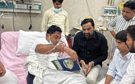 नरेश मीणा और भरत सिंह से मिले हनुमान बेनीवाल:बोले- संवेदनहीन भजनलाल सरकार झालावाड़ मामले में हठधर्मिता दिखा रही है