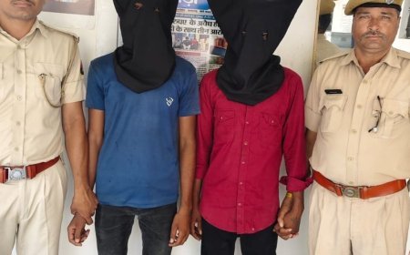 स्पीकर पर गाने सुनने के विवाद में युवक की हत्या:पीटने पर बेहोश हुआ तो नहर में फेंक भागे बदमाश; 2 गिरफ्तार, फरार साथियों की तलाश