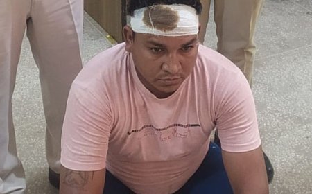 रेवाड़ी में शराब ठेके पर हमला करने वाला गिरफ्तार:सेल्समैन के सिर पर मारी बोतल, LCD-कूलर और कैमरा भी तोड़ा दिया था