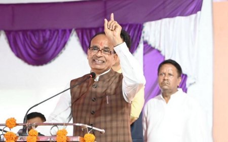 Raisen : कृषि मंत्री शिवराज ने की स्वच्छता कार्यक्रम में शिरकत, नागरिकों को दिलाई शपथ, 75 पौधे भी लगाए