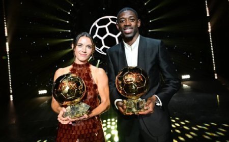 Ballon d'Or 2025: ओस्मान डेम्बेले सर्वश्रेष्ठ पुरुष फुटबॉलर और ऐताना बोनमती ने लगातार तीसरी बार रचा इतिहास