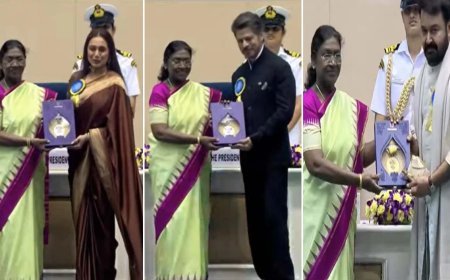 सिनेमाई प्रतिभा का उत्सव बना 71वां राष्ट्रीय फिल्म पुरस्कार समारोह, Mohanlal को Dadasaheb Phalke Award, Shah Rukh Khan और Rani Mukerji को राष्ट्रीय फिल्म पुरस्कार