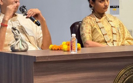 लखनऊ के डेंटल कॉलेज में गीता पर विशेष सत्र:इस्कॉन के विशेषज्ञों ने युवा डॉक्टरों को दिए जीवन जीने के गुर