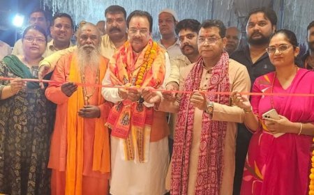 *भदईपुरा मे सांसद अजय भट्ट व विधायक शिव अरोरा ने सयुंक्त रूप से फीता काटकर किया रामलीला का उद्धघाटन*
