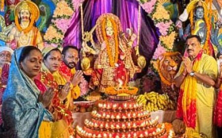 ग्राम किरतपुर स्थित साईं विहार कॉलोनी फेस-1 में आयोजित माता रानी के 12वें विशाल जागरण का भव्य आयोजन श्रद्धा और भक्ति के वातावरण में सम्पन्न हुआ