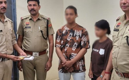 मालिक के घर से जेवर-कैश लेकर भागा दपंति पंचकूला काबू:हिमाचल के सोलन का परिवार, पंचकूला पुलिस ने बरामद किए कैश व जेवर