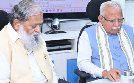 हिसार-पानीपत में नए अल्ट्रा थर्मल प्लांट बनेंगे:केंद्रीय ऊर्जा मंत्री की अनिल विज के साथ मीटिंग; विज बोले-कोयला डिमांड जल्द पूरी होगी