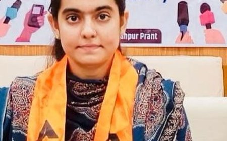 JNVU में नकल करते पकड़ी गई ABVP की प्रांत मंत्री:गणतंत्र दिवस पर नई दिल्ली में राजस्थान का किया था प्रतिनिधित्व