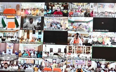 पंचायत प्रतिनिधियों ने मुख्यमंत्री से साझा कीं विकास और बदलाव की कहानियां