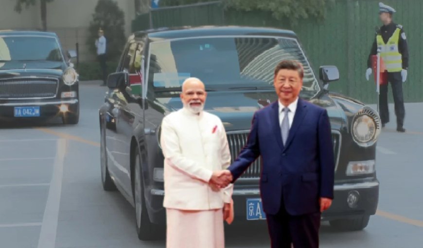 मोदी के लिए जिनपिंग ने निकाली अपनी फेवरेट कार, रेड फ्लैग के नाम से मशहूर