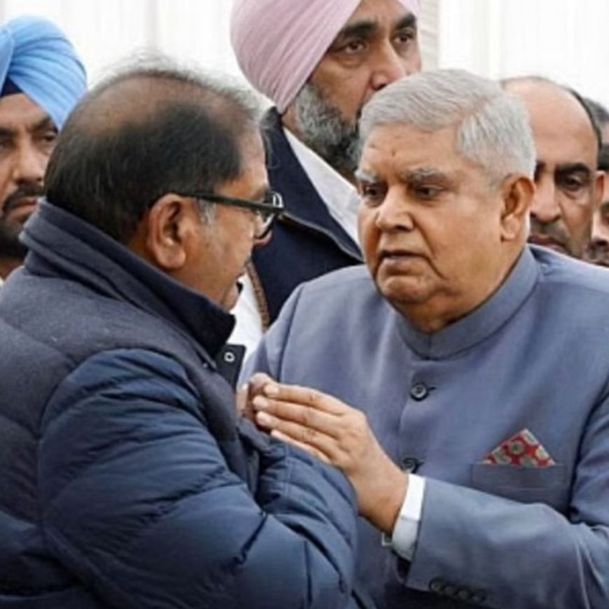 अभय चौटाला के फॉर्म हाउस में रहेंगे जगदीप धनखड़:इस्तीफे के 42 दिन बाद उपराष्ट्रपति आवास खाली किया; विपक्ष ने हाउस अरेस्ट बताया था