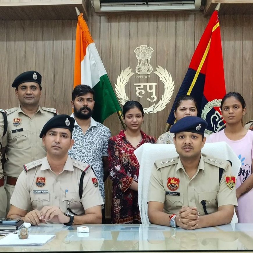 गुरुग्राम पुलिस ने लुधियाना से 4 आरोपी दबोचे:कंबोडिया और लाओस में चलाते थे फर्जी कॉल सेंटर, 3 महिलाएं और 1 पुरुष शामिल