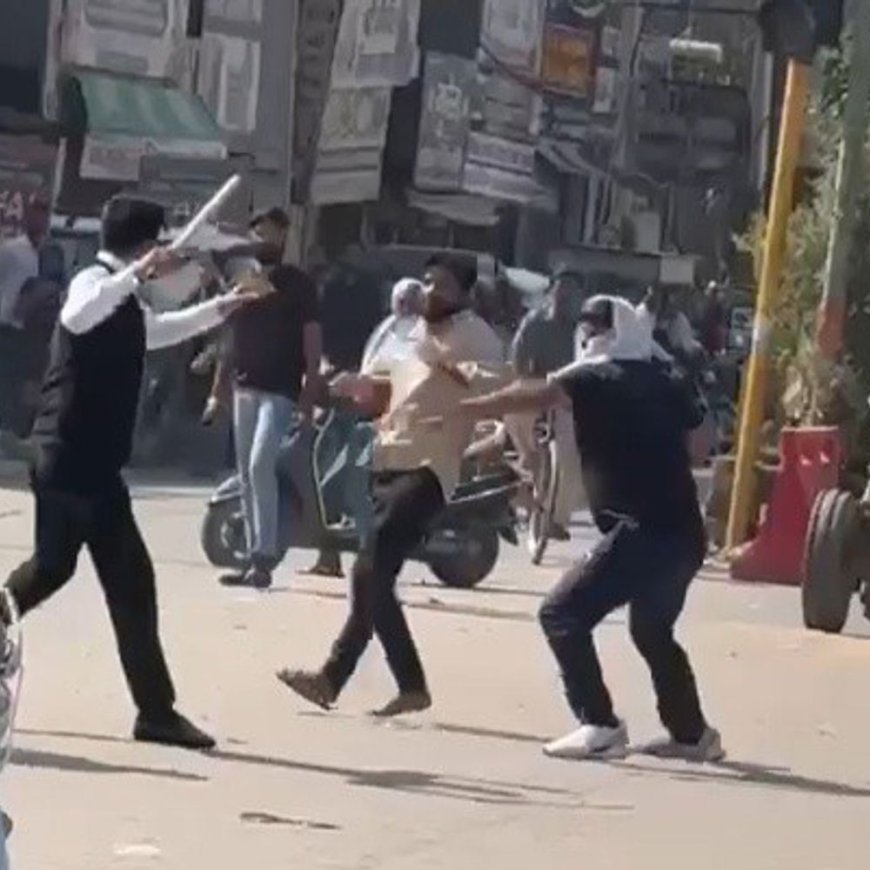 भिवानी में वकील बाप-बेटे पर हमला:दो नकाबपोश युवकों ने डंडों से किया वार, जमीन विवाद को लेकर वारदात